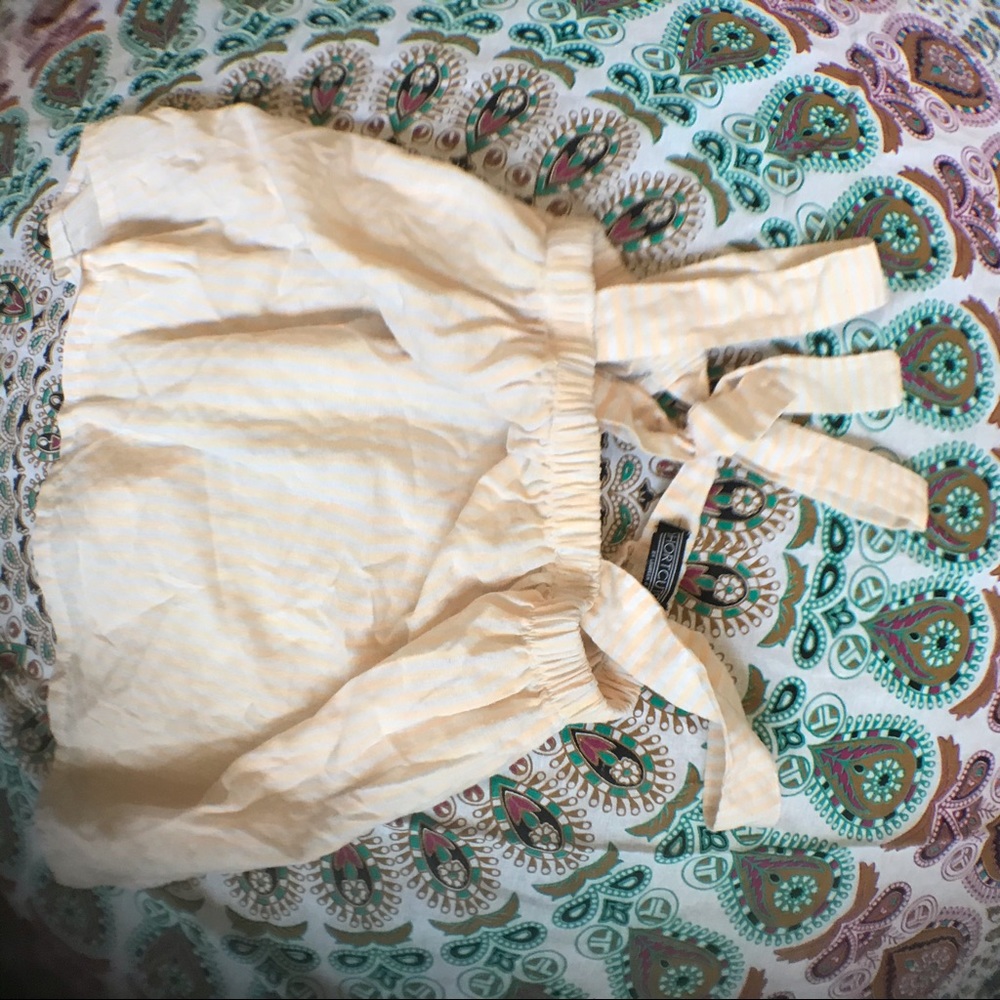 Lightwashed Striped Blouse Sleeveless